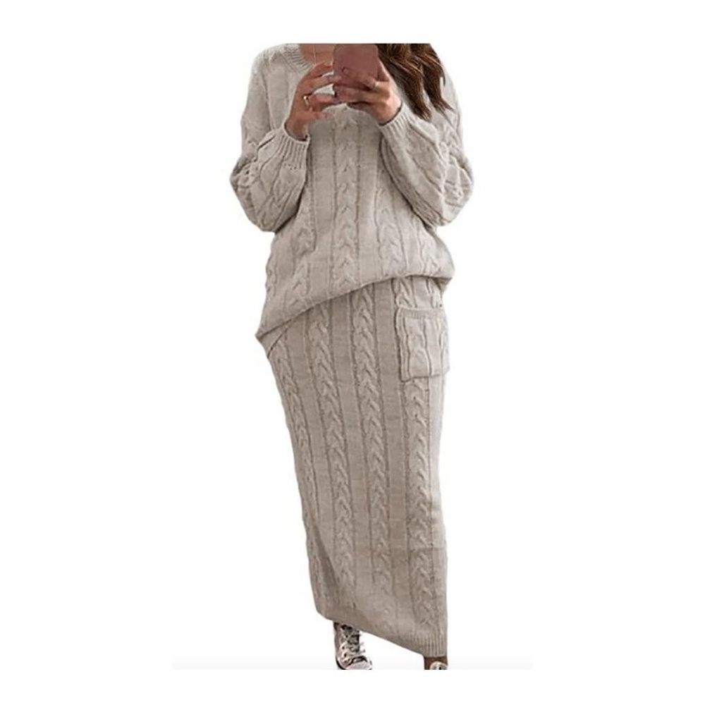 Knit Sweater & Skirt Set NWOT